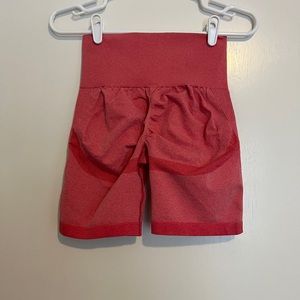 Seamless workout shorts